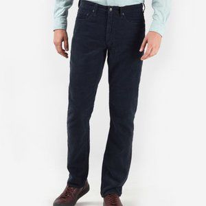 Men's Navy 5 Pocket Corduroy pants 35x34